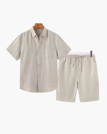 Greyford Linen Set – Buy the Shirt, Get the Shorts Free